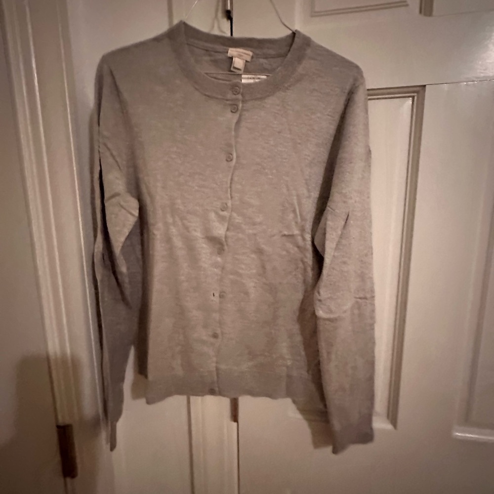 J. Crew Light Gray Women's Cardigan